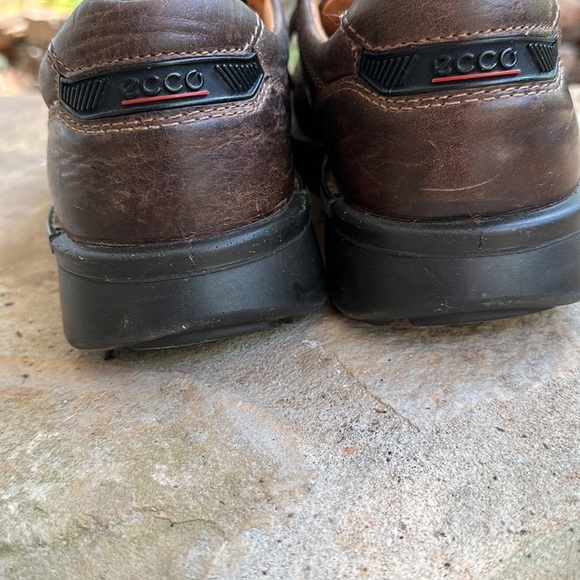 ECCO Light - Dark Brown Leather Lace Up Casual Shoe Men’s Size 42 (US 8/8.5) - Picture 12 of 12